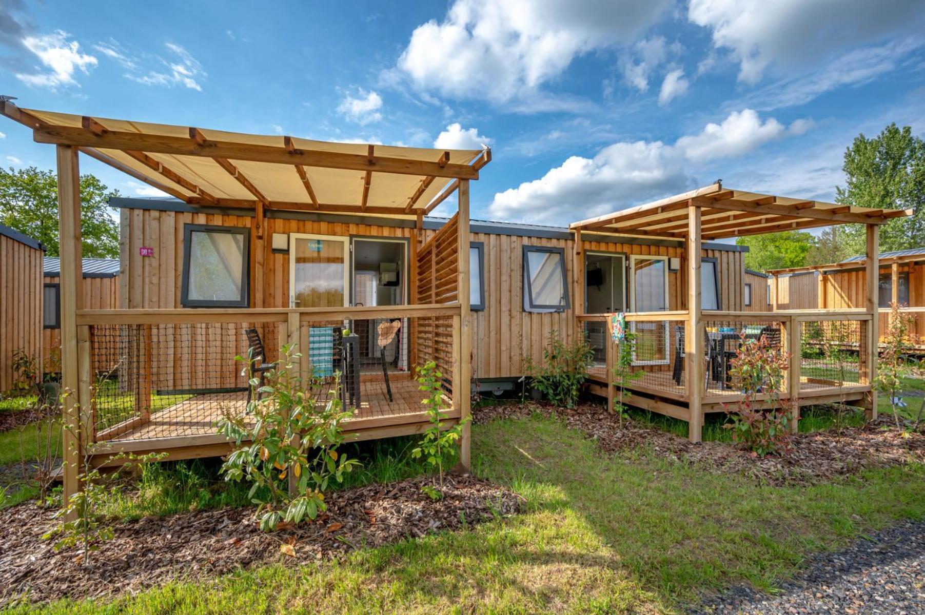 Le Camping Grand Cerf Hotel Gimouille Exterior photo